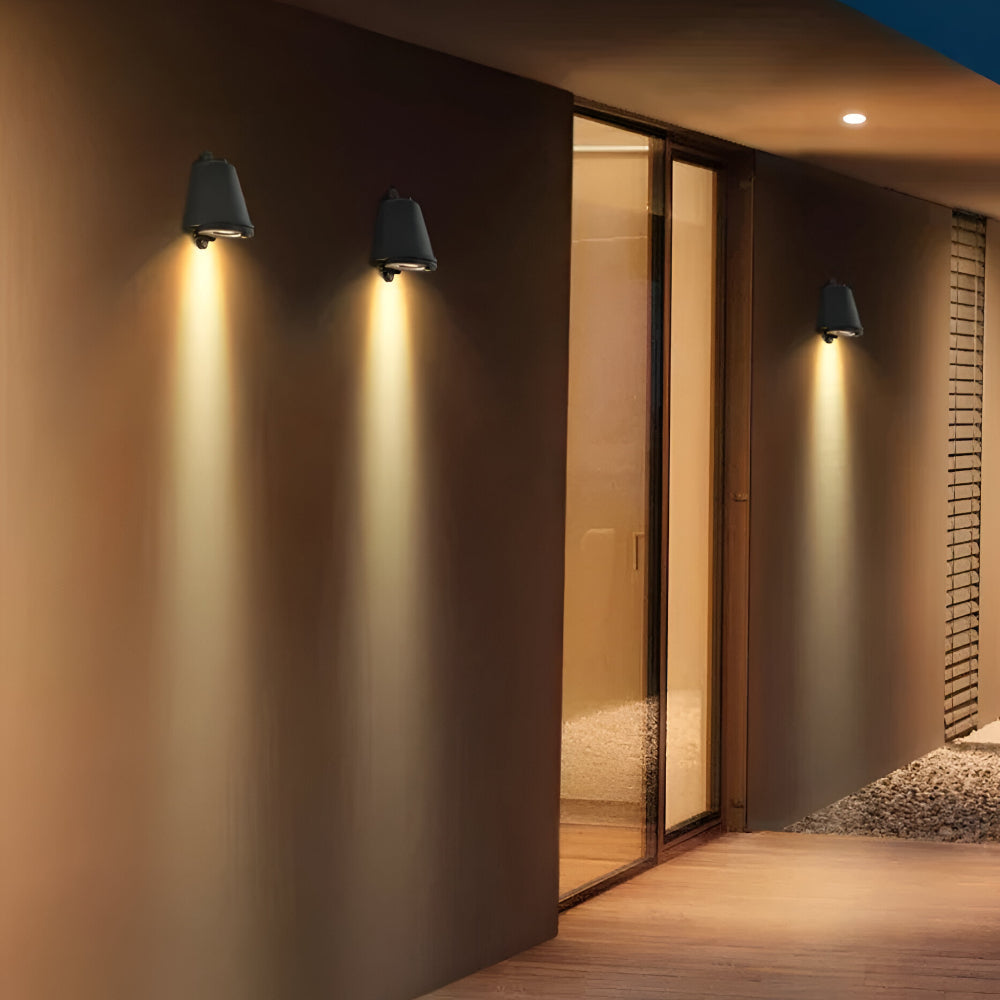 Luz de Parede Exterior LED Iluminação para Jardim e Terraço