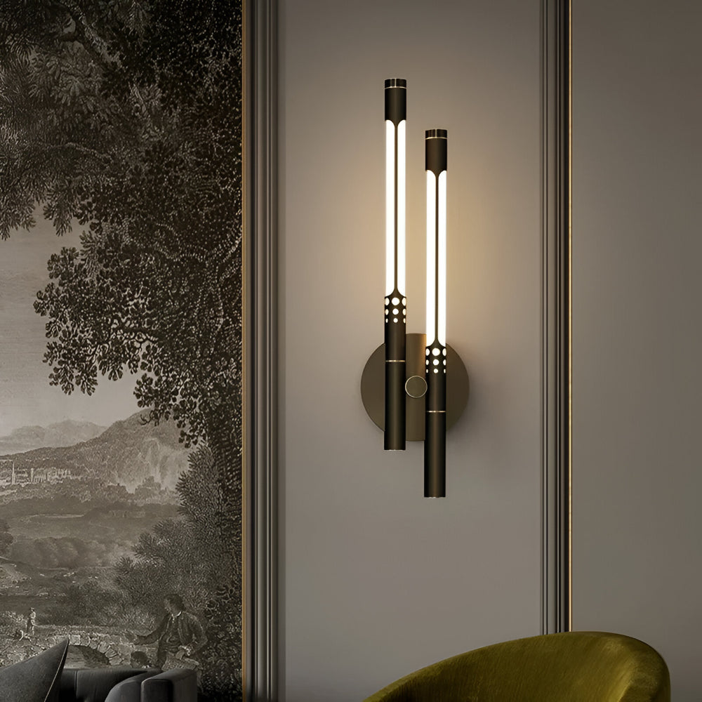 Applique LED Parete Moderna Metallo Acrilico