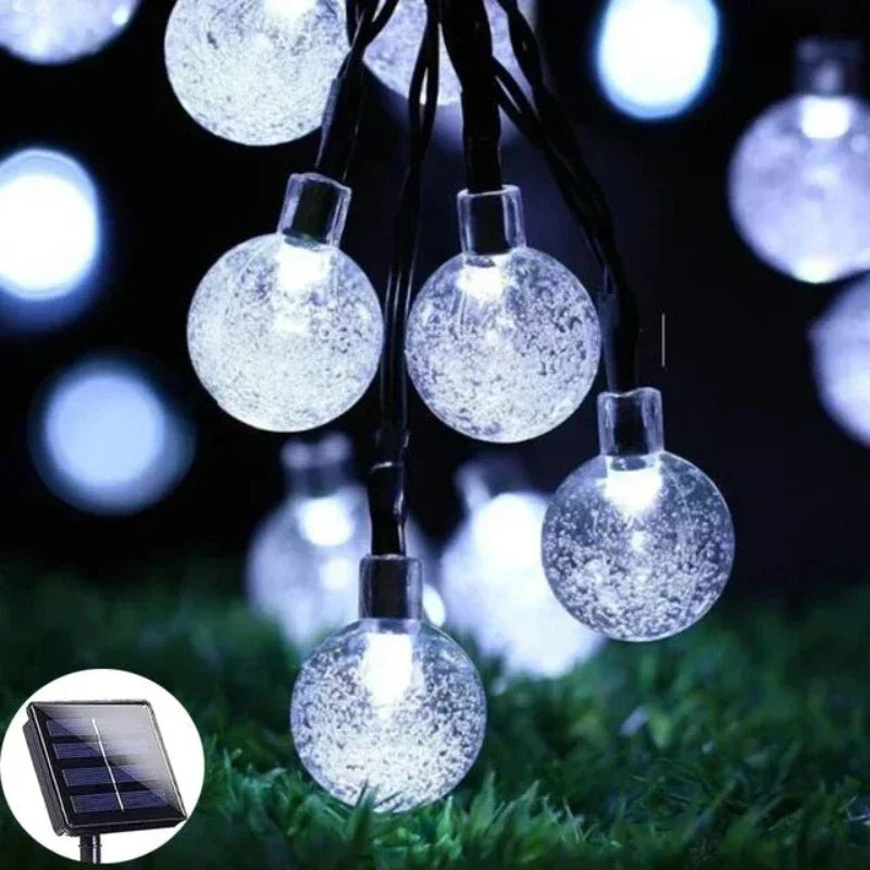 SolarGlow – Solar Lantern String Lights for Outdoors – Colorful LED Lanterns for Garden & Terrace