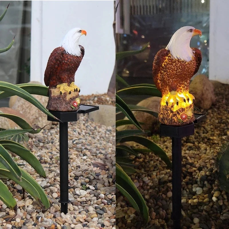 SolarGlow - Lampada da giardino LED impermeabile, a risparmio energetico e decorativa