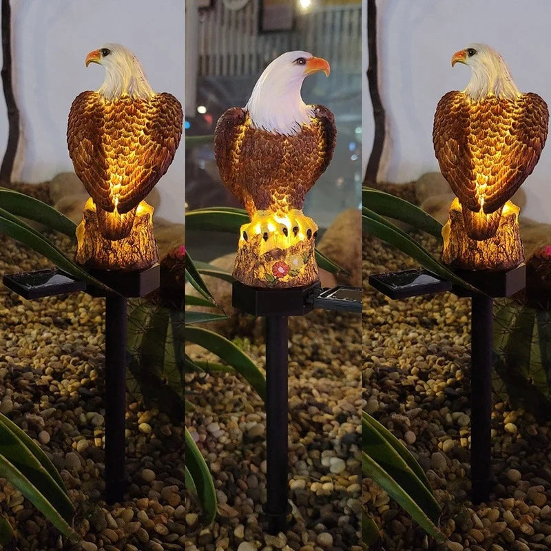 SolarGlow - Lampada da giardino LED impermeabile, a risparmio energetico e decorativa