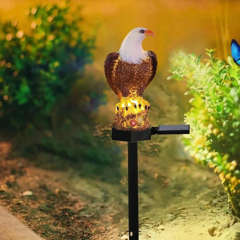SolarGlow - Lampada da giardino LED impermeabile, a risparmio energetico e decorativa