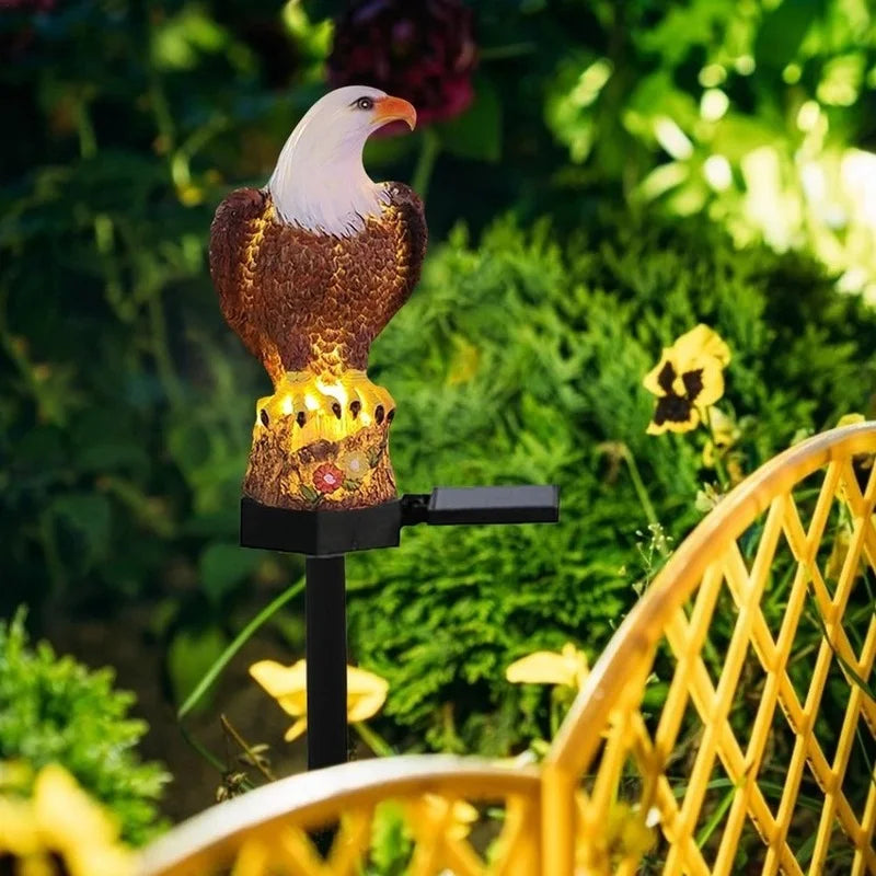 SolarGlow - Lampada da giardino LED impermeabile, a risparmio energetico e decorativa