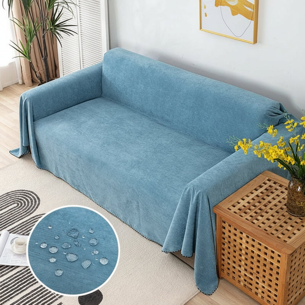 Waterproof Sofa Blanket Cover Thick Corduroy Durable Furniture Protector 4