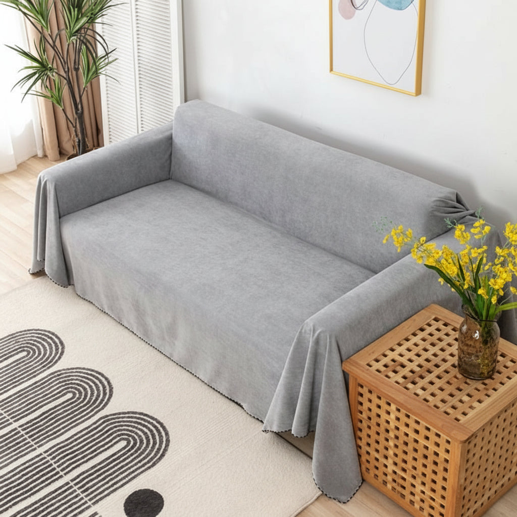 Waterproof Sofa Blanket Cover Thick Corduroy Durable Furniture Protector 8