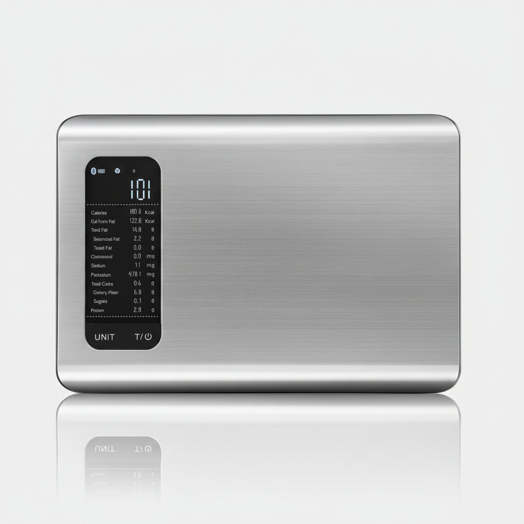 Balança de Cozinha Digital Monitor de Saúde Alimentar Aplicação Inteligente