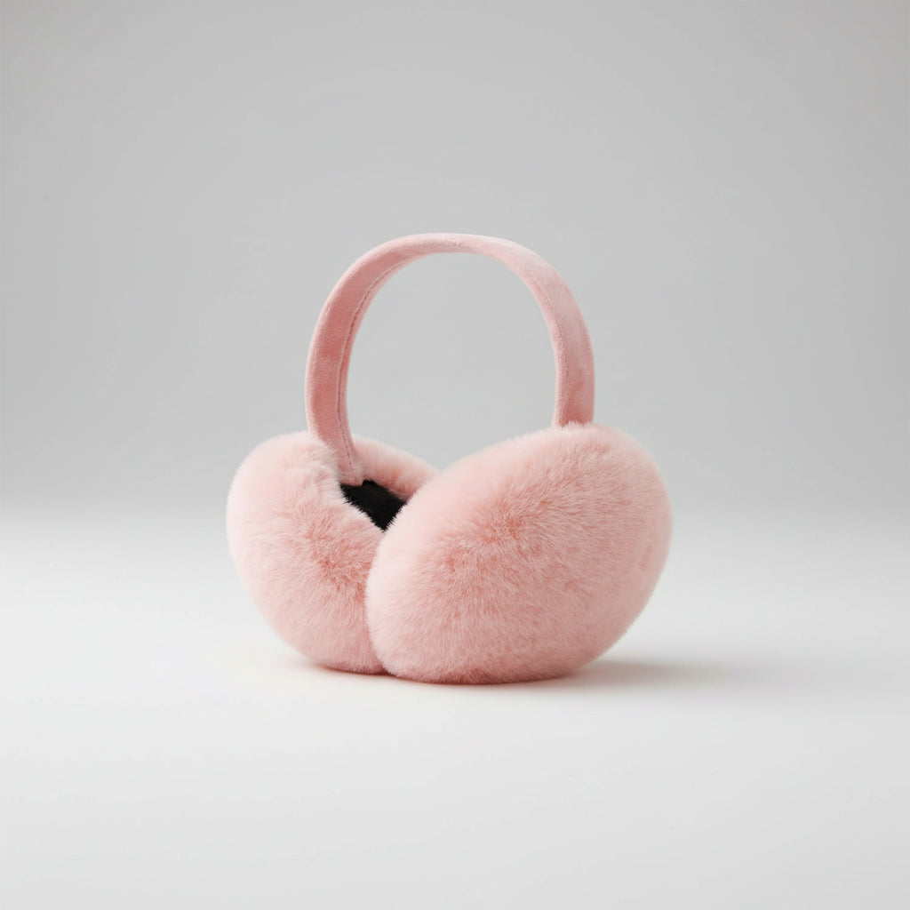 Scaldacuffie Femminili Pelliccia Morbida Pieghevole Accessori Invernali