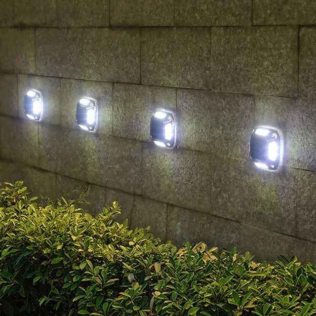SolarGlow - Illuminazione Solare a LED Resistente alle Intemperie, a Risparmio Energetico e di Stile