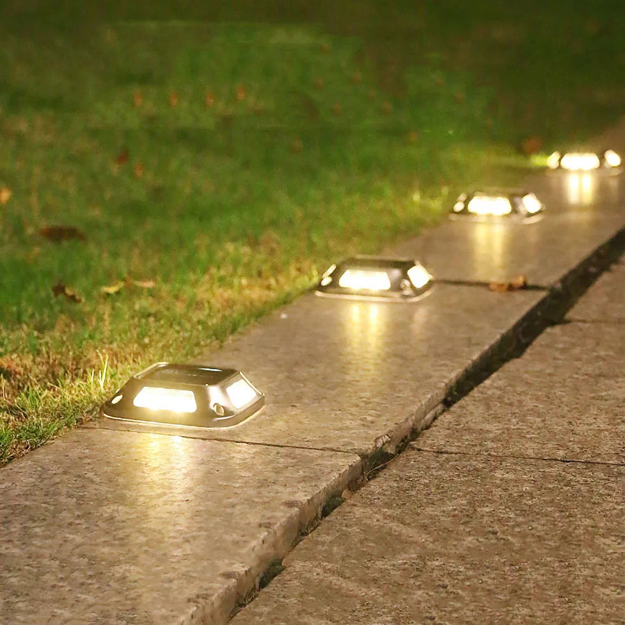 SolarGlow - Weatherproof LED Solar Path Lighting, Energy Efficient & Stylish
