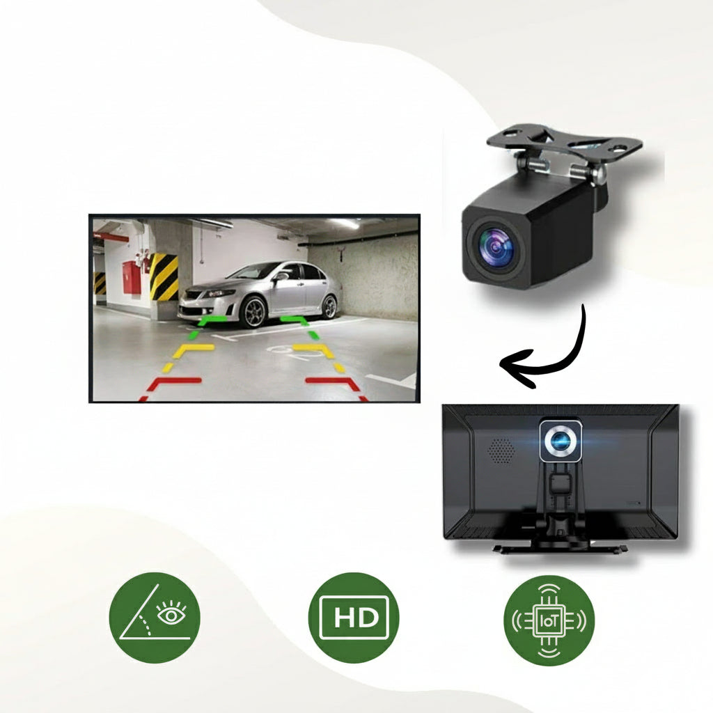 Wireless CarPlay Android Auto Adapter HD Touchscreen for Vehicles 3