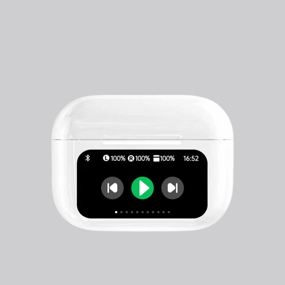 Auriculares Sem Fios Ecrã Tátil 40 Horas de Bateria Som Cristalino