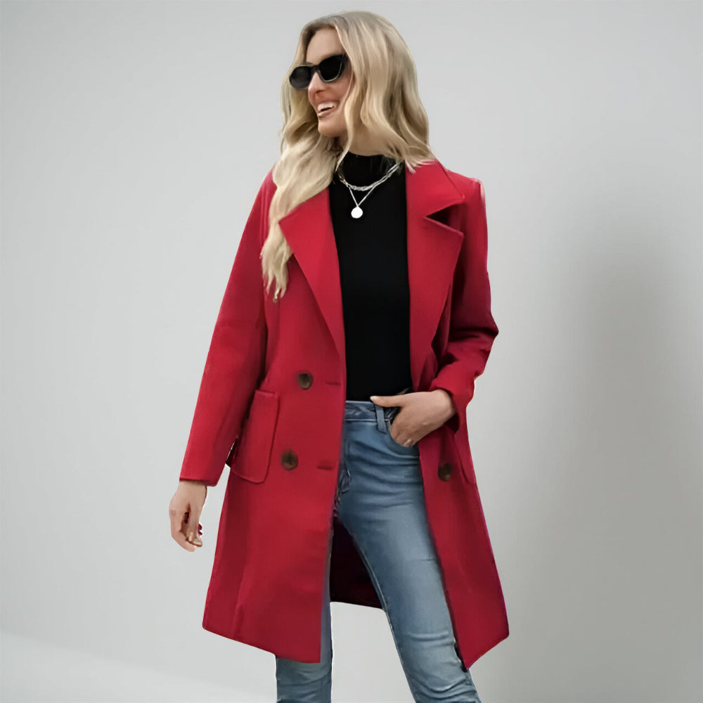 Giacca Invernale Donna Stile Lungo Uso Urbano