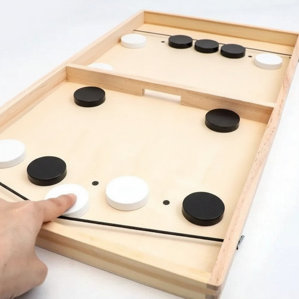 Jogo de Tabuleiro Velocidade Jogo de Madeira Famílias Amigos