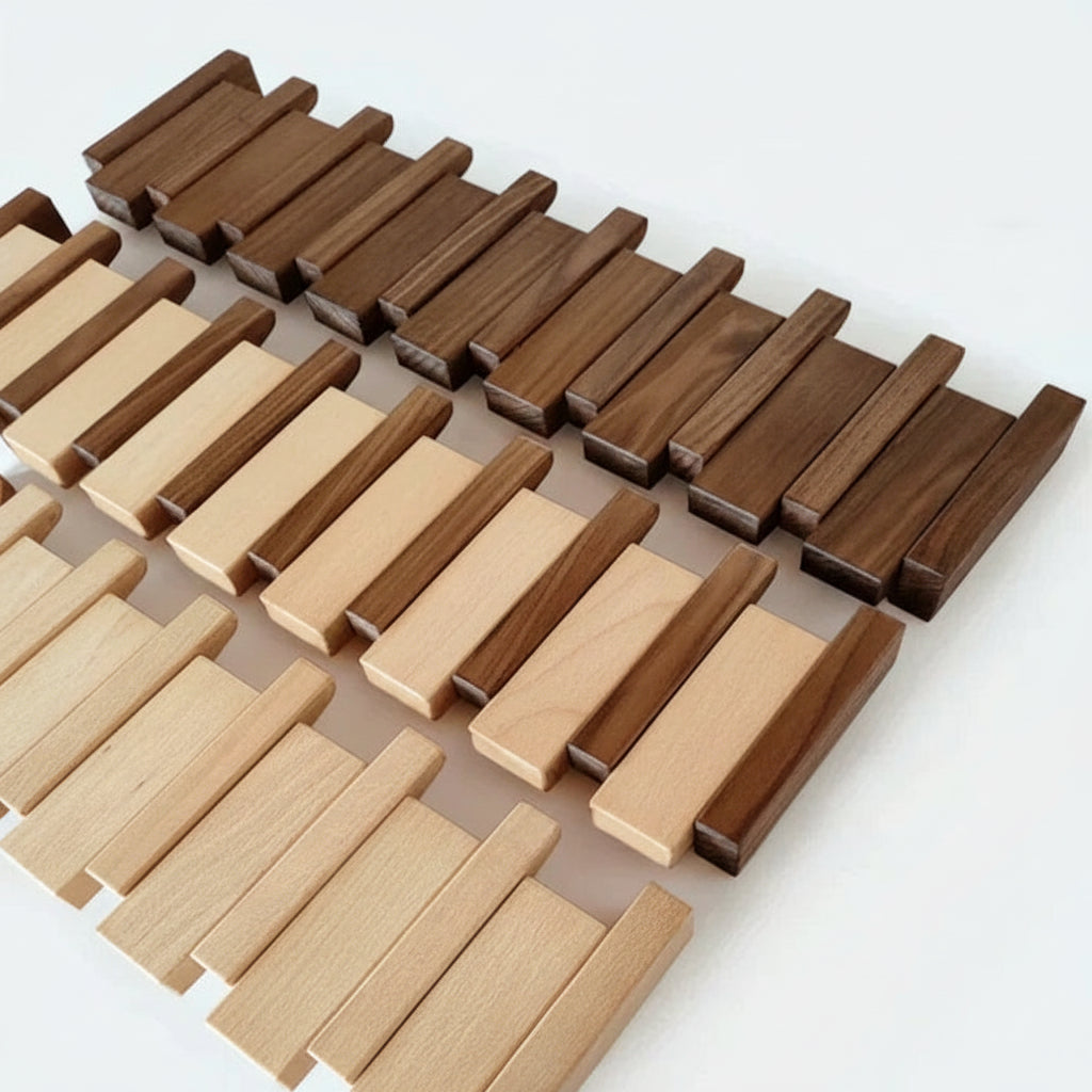 Wooden Coat Rack Stylish Organizer for Coats Hats and Scarves 3