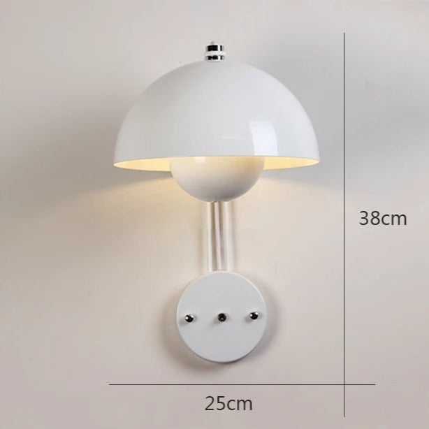 NightBud - Moderne Wandlamp met Paddenstoelontwerp