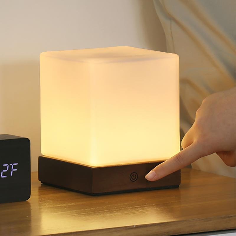 LichtCube - Lámparas de mesa LED mini inalámbricas