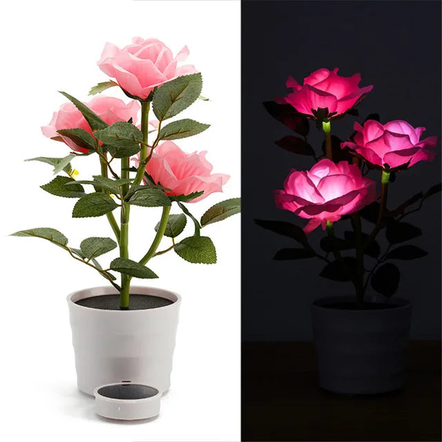 LumiPath – Lampione in Acrilico Resistente alle Intemperie per Giardino e Sentiero – Illuminazione Esterna Solare LED Moderna