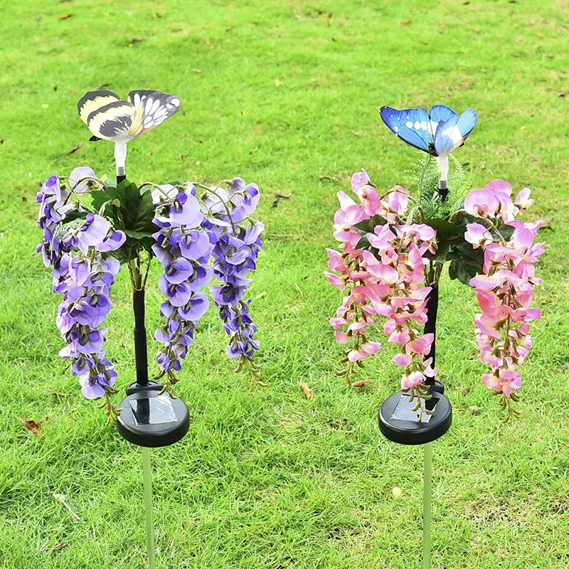 LumiBloom – Solar LED Flower Lights for Garden & Path – Weatherproof & Energy Efficient