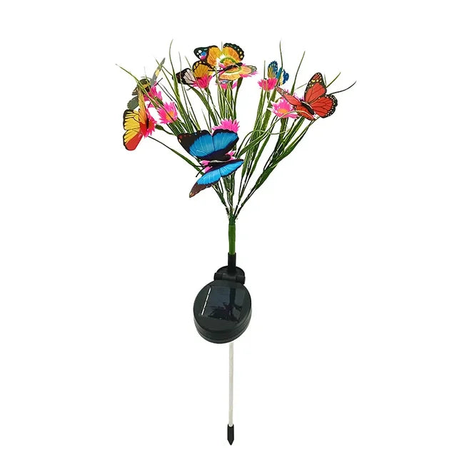 GlowButterfly – Solar Butterfly Lighting for Garden and Balcony – Colorful LED Decoration for Outdoors