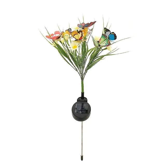 GlowButterfly – Solar Butterfly Lighting for Garden and Balcony – Colorful LED Decoration for Outdoors