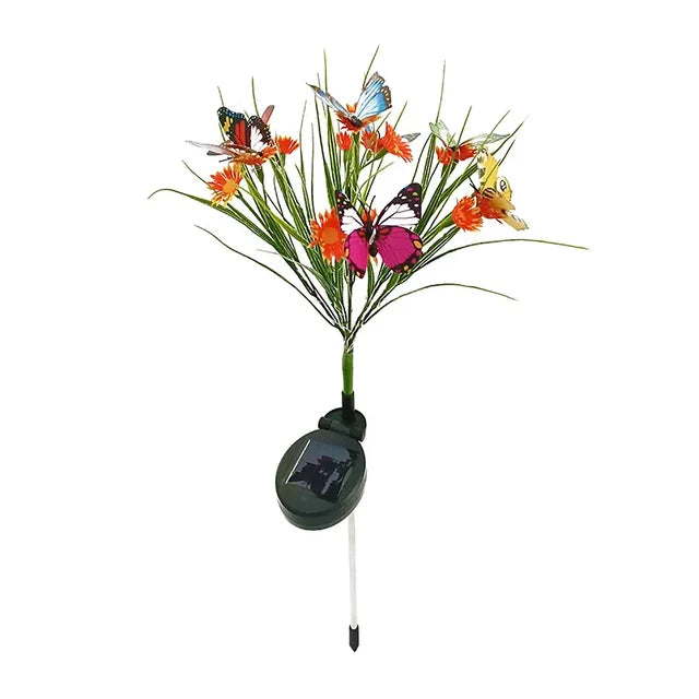GlowButterfly – Solar Butterfly Lighting for Garden and Balcony – Colorful LED Decoration for Outdoors