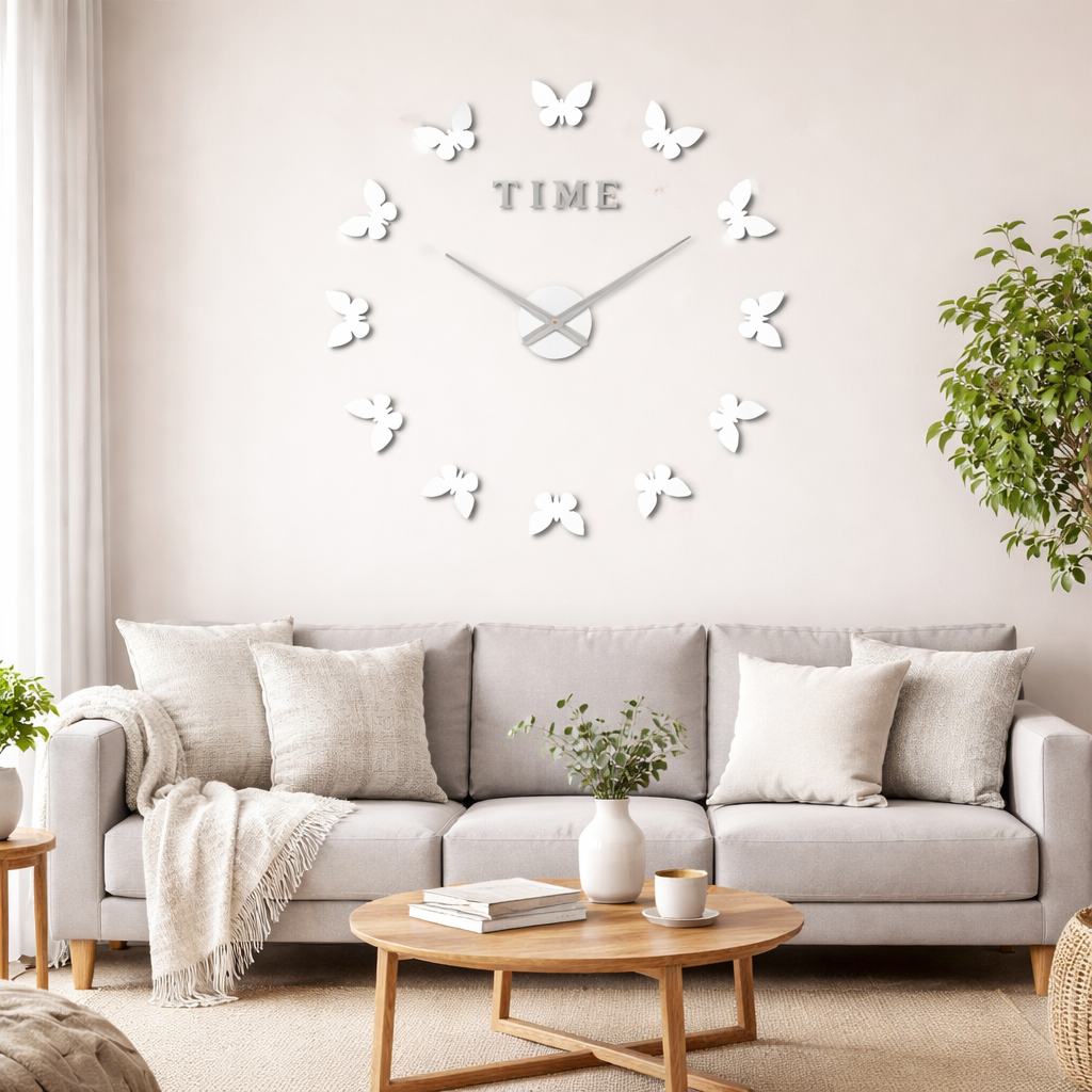 Swallow Flight Wall Clock