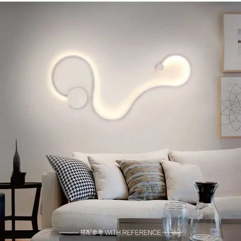 LuminovaGlow - Moderne LED Wandlamp voor Binnengebruik