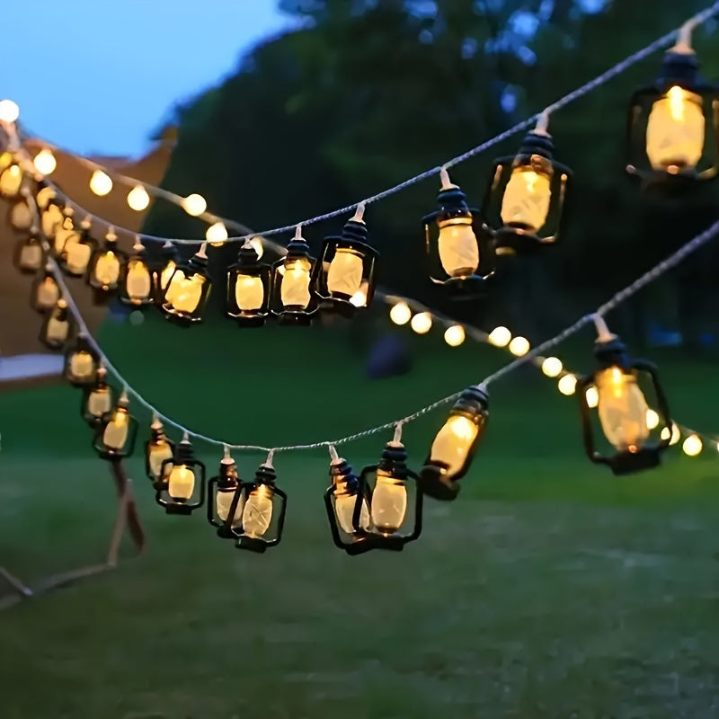 HolidayGlow - Vintage LED String Lights for Party Decoration