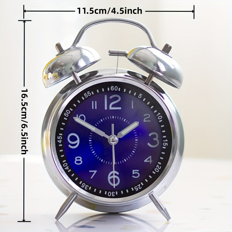 RetroBell - Sveglia analogica silenziosa con retroilluminazione