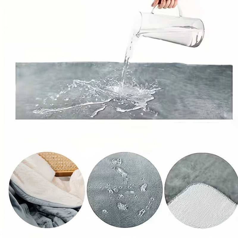 Flannel Waterproof Blanket - Soft and Breathable Warmth with Waterproof Function - 130cm x 150cm