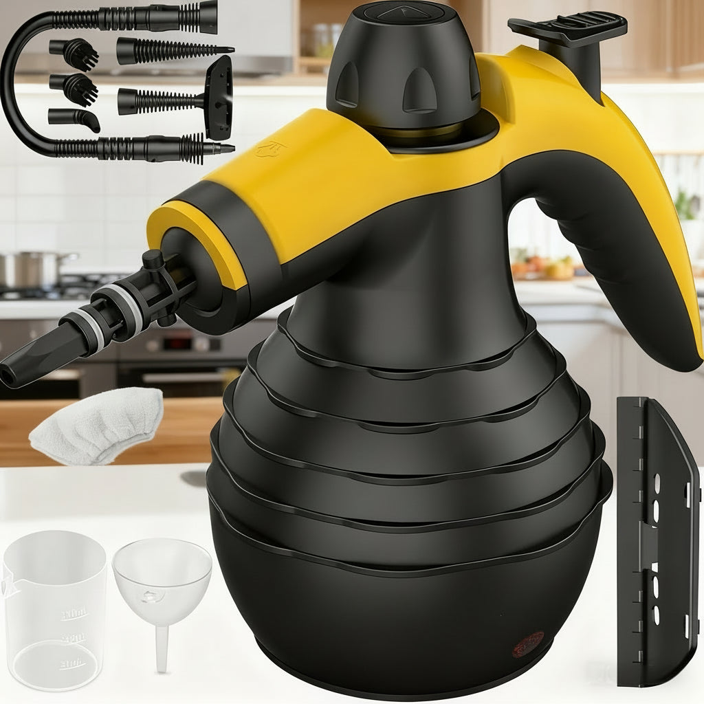 Stoomreiniger Compact 1050W Chemisch Vrij Schoonmaken