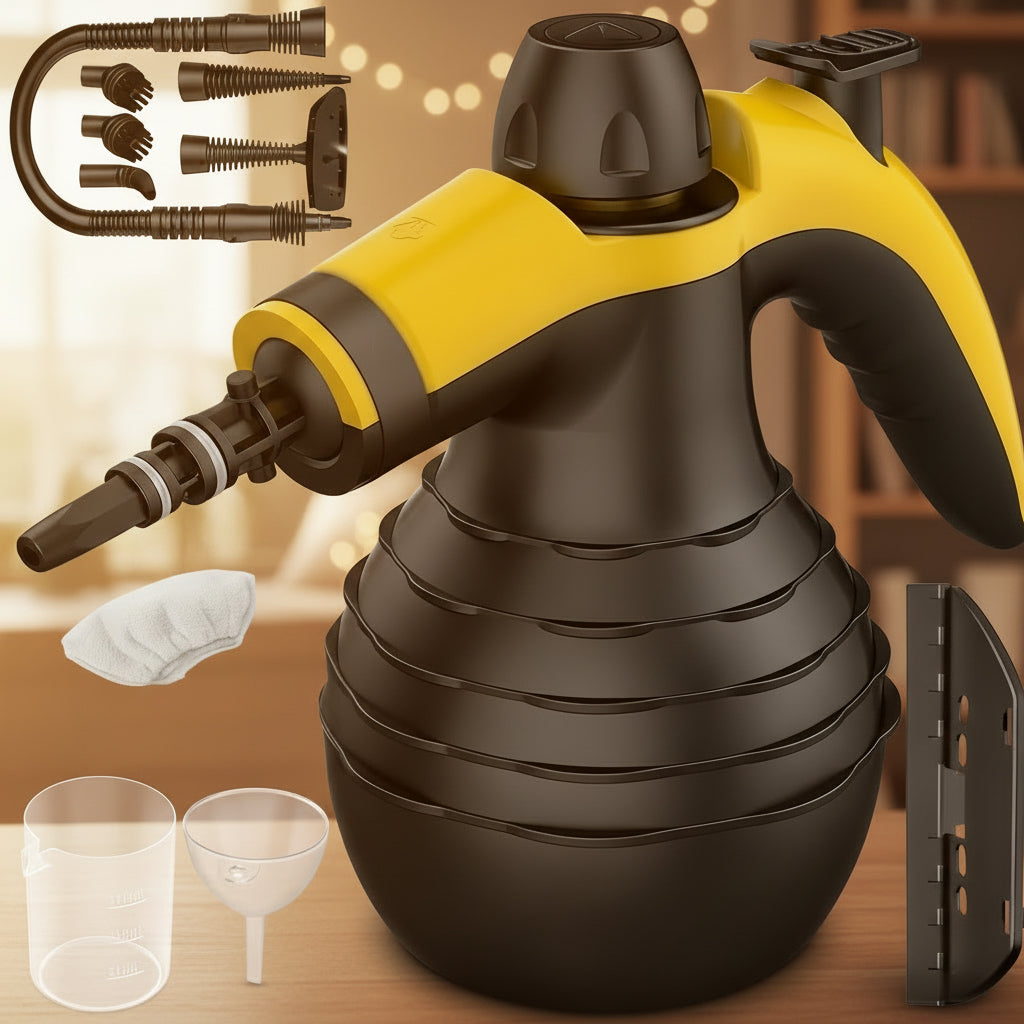 Stoomreiniger Compact 1050W Chemisch Vrij Schoonmaken