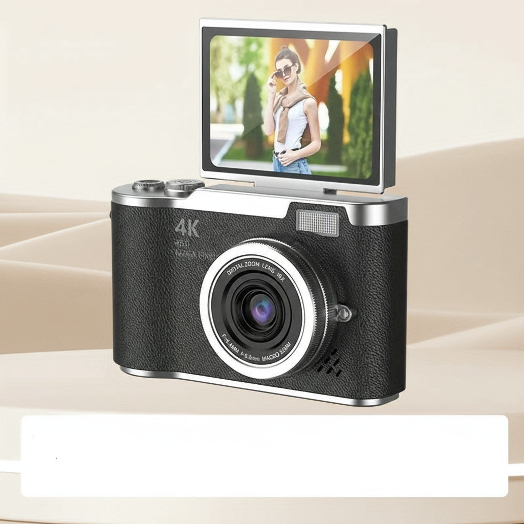 4K Digital Vlogging Camera Flip Screen Perfect Gift Adults - Image 19