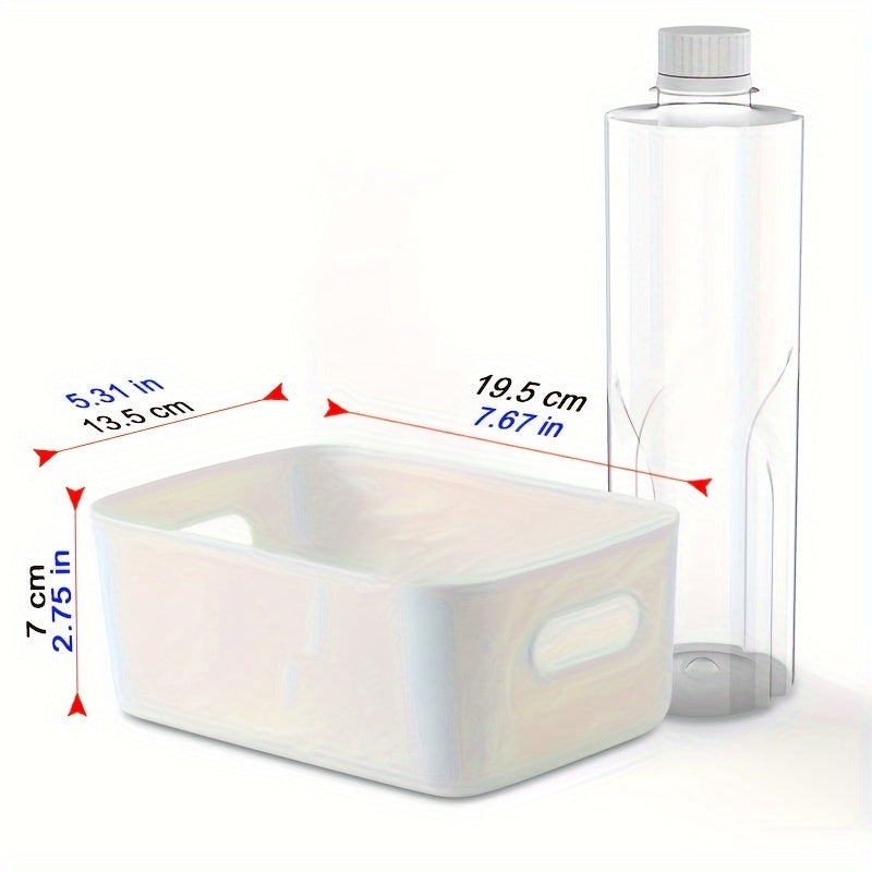 Set di 10 Scatole Portaoggetti - Organizer in Plastica Leggera