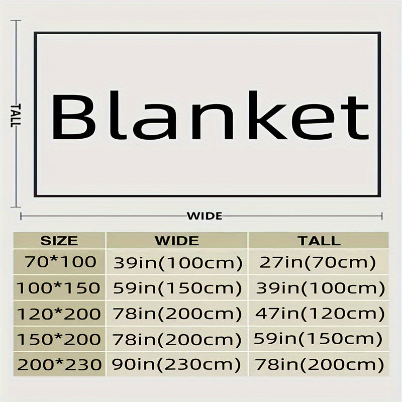 Cozy Traditional Plaid Flannel Blanket - Red/White or Black/White - Warm and Washable