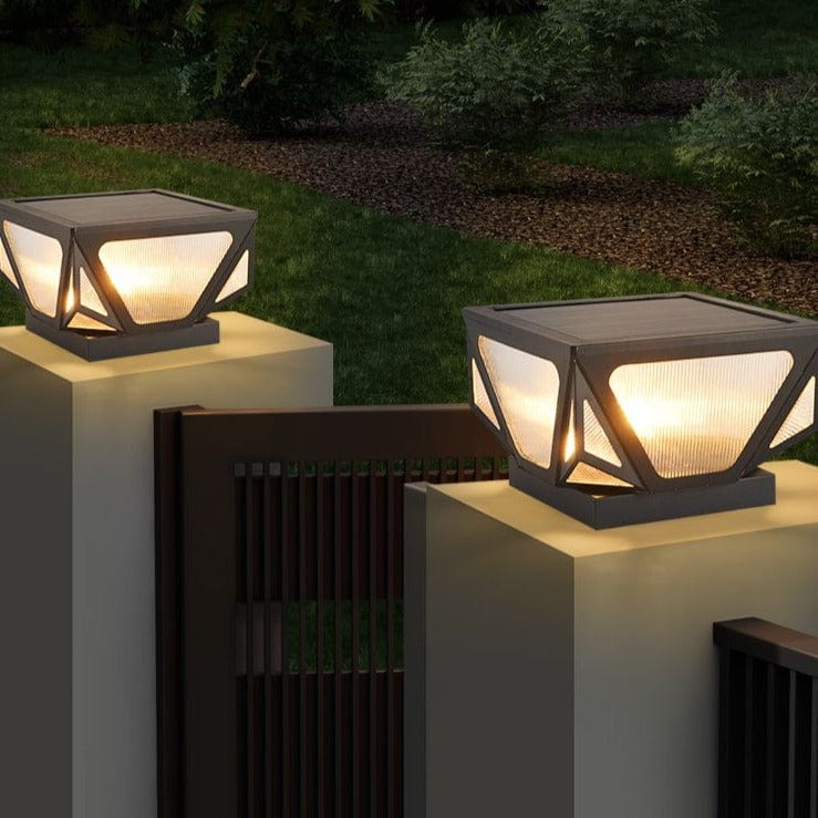 Glow Beam Outdoor Light - Solar Outdoor Lamp