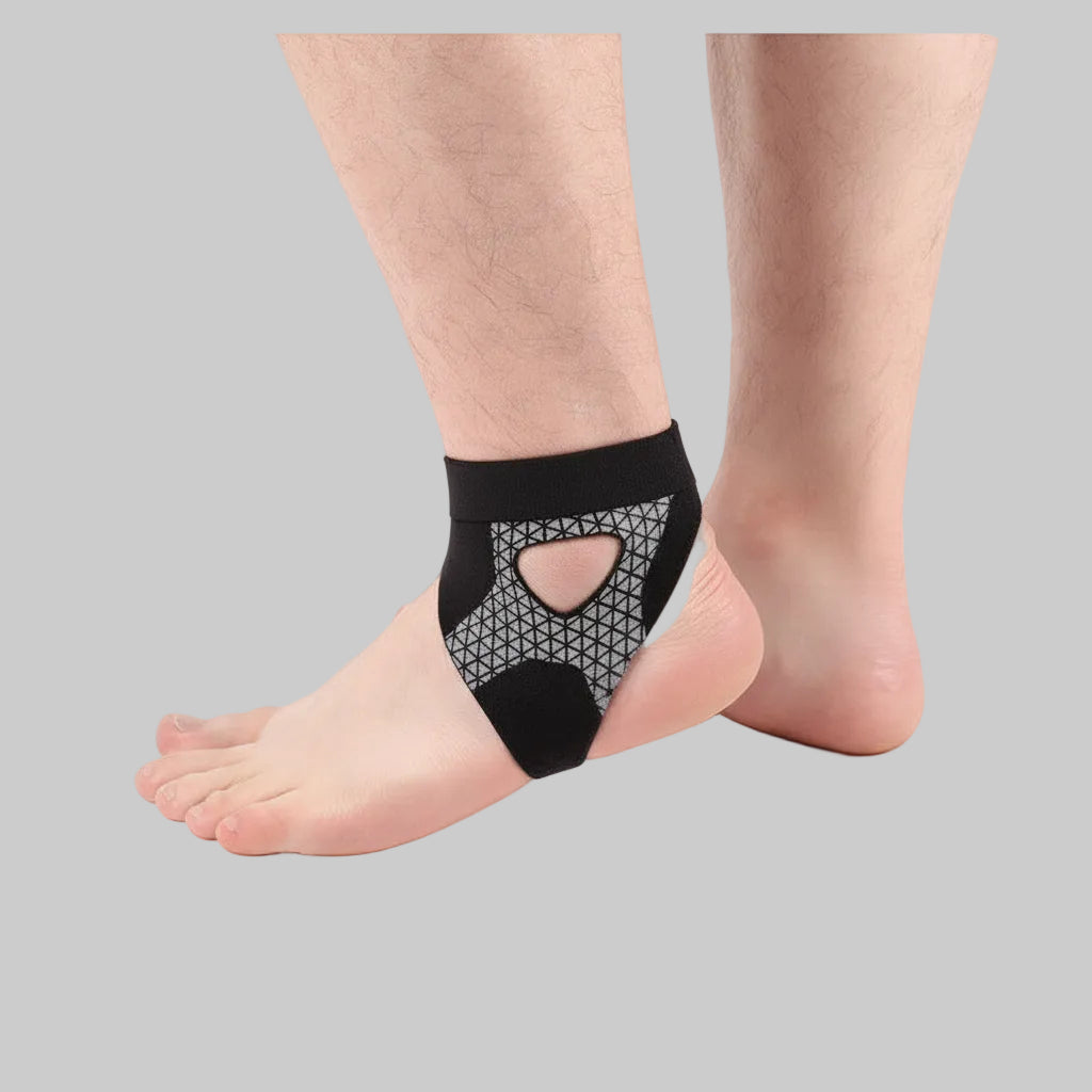 Braçadeira simples ajustável elástica para suporte desportivo diário