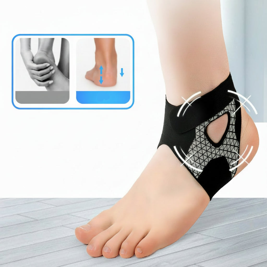 Braçadeira simples ajustável elástica para suporte desportivo diário