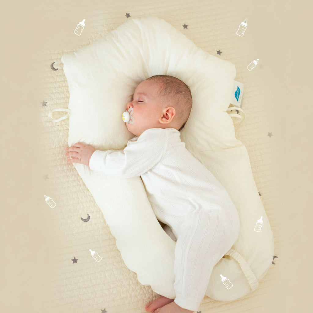 Almofada Antibacteriana para Bebé Seguro Confortável Dormir