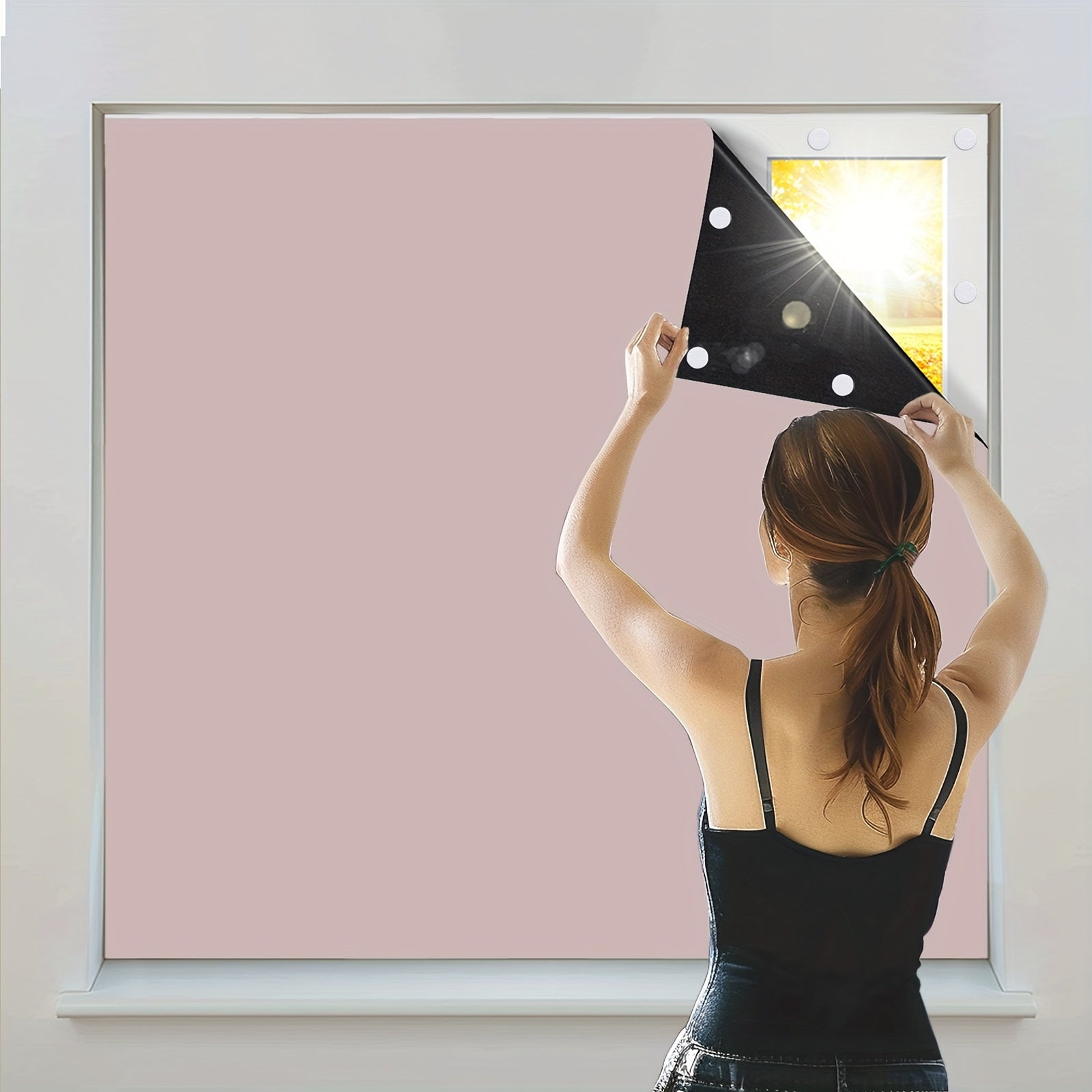 1 Pezzo Tende Oscuranti - Tende Oscuranti Portatili, Copertura per Finestre per Soggiorno e Camera da Letto