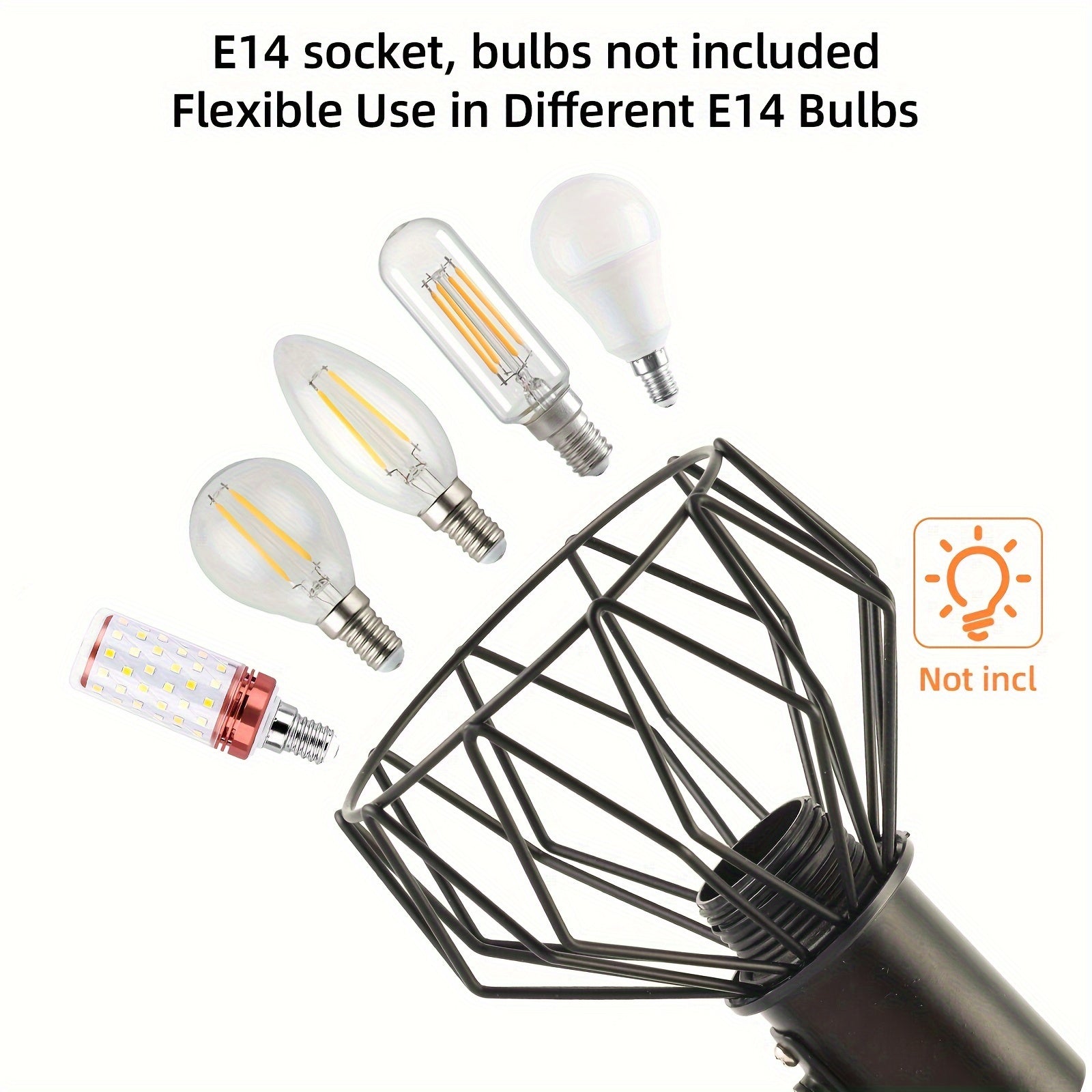 SpotFlex - Zwenkbare LED Plafondspot met 2 Bollen E14 Zwart