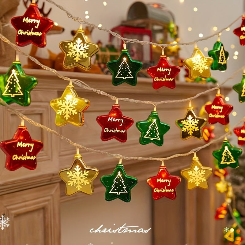 DecoGlow - Art Deco LED Lichtsnoer Sneeuwglobe