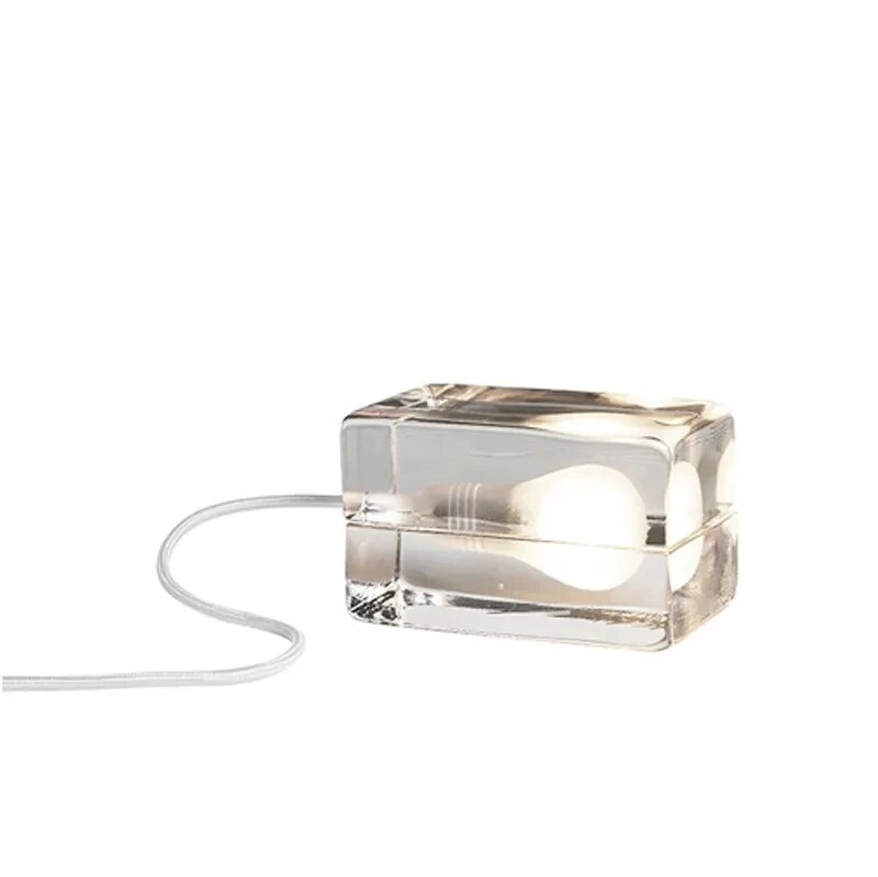 GlowCrystal - Transparante Tafellamp – Moderne Verlichting voor Stijlvolle Interieurs