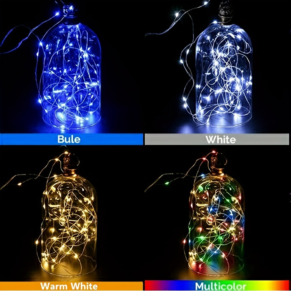 TwinkleWire - Fio de Cobre com LED USB, Corrente de Luzes Multicolorida para Decoração