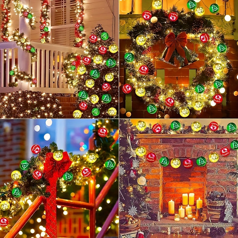 DecoGlow - Art Deco LED Lichtsnoer Sneeuwglobe