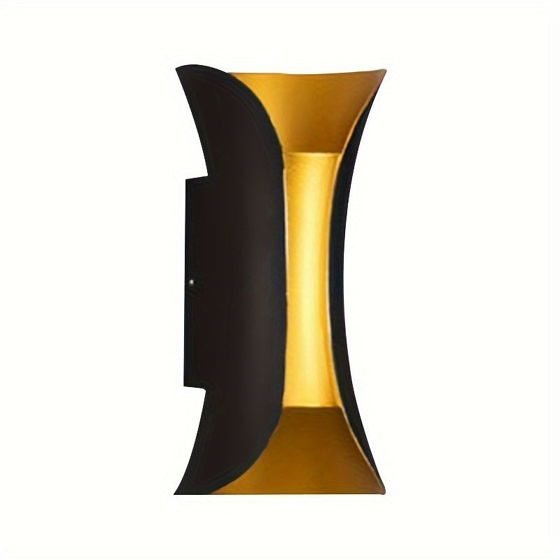 LumiWall - Modern Aluminum LED Wall Lamp for Indoor and Outdoor Use