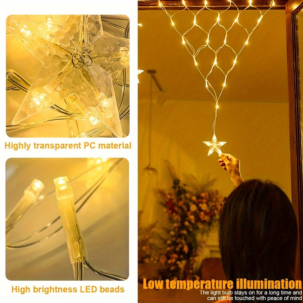 SolarTwinkle - 162 LED Ambient Lighting with Removable Solar Battery