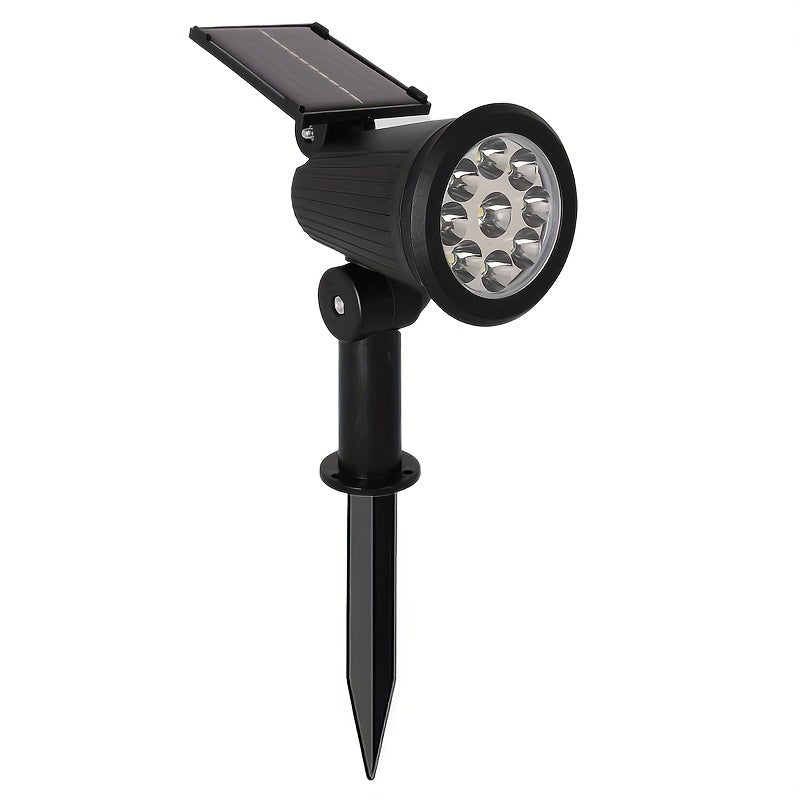 SolarLuxe - Solar Energy 9LED Floodlight for Garden & Patio, Energy-Saving Outdoor Decoration