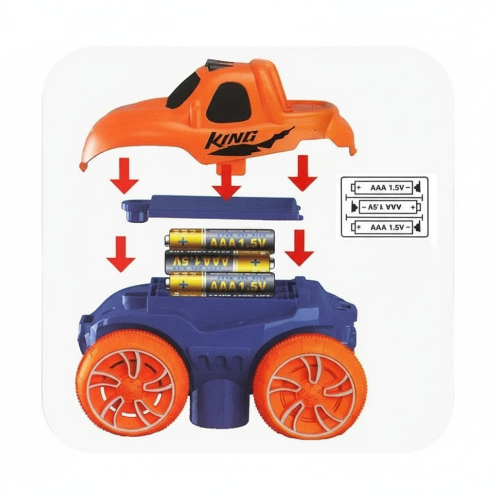 Speelgoed Racebaan Anti Zwaartekracht Auto Flexibele Baan