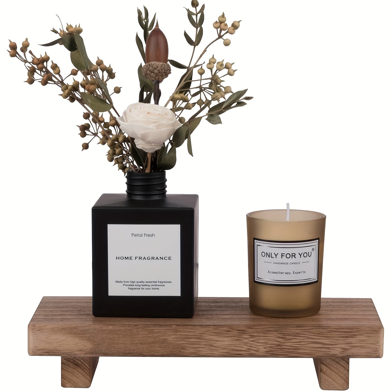 Vassoio in Legno - Cassetto Rustico per Bagno e Decorazione in Stile Fattoria